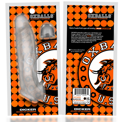 OXBALLS DICKER Cocksheath - Slim-Fit Plus+SILICONE
