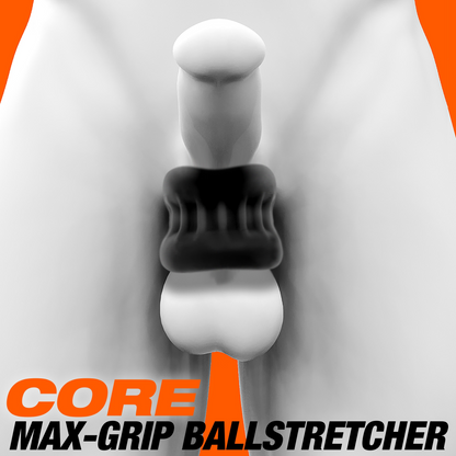 OXBALLS CORE Ballstretcher - Soft Ribbed Design with Plus+SILICONE Technology