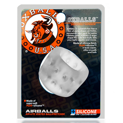 OXBALLS AIRBALLS Air-Lite Ballstretcher - Plus+SILICONE Multi-Hole Design