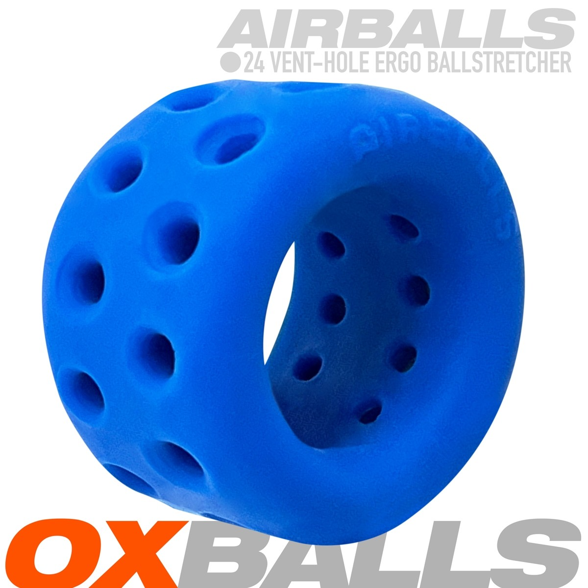OXBALLS AIRBALLS Air-Lite Ballstretcher - Plus+SILICONE Multi-Hole Design