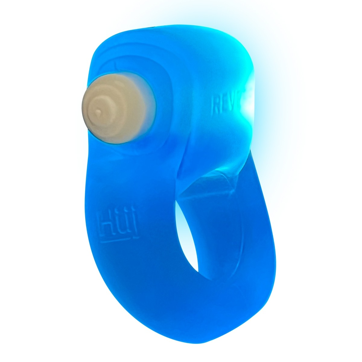 OXBALLS GLOWDICK Cockring with LED - Plus+SILICONE Ergonomic Glow Design