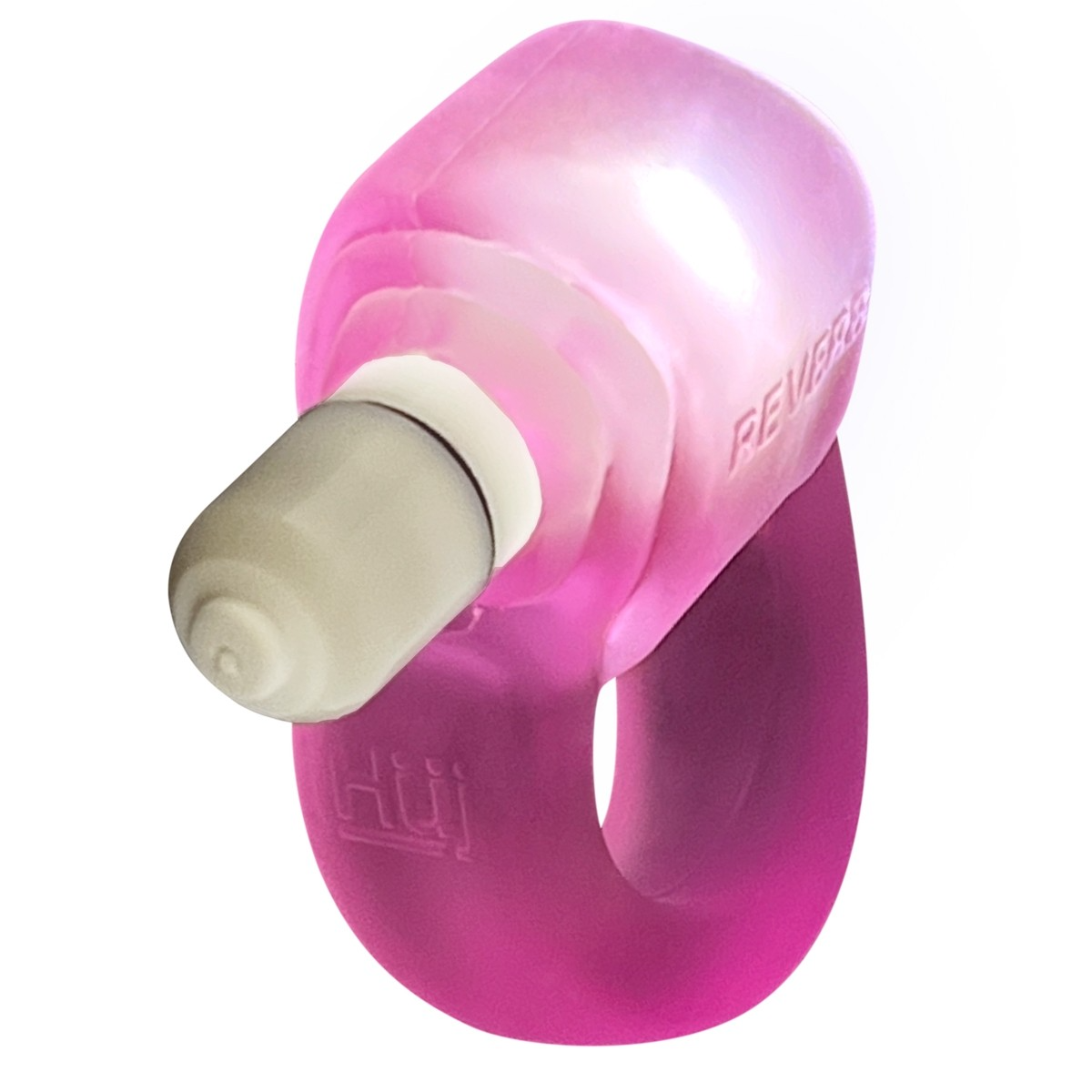 OXBALLS GLOWDICK Cockring with LED - Plus+SILICONE Ergonomic Glow Design