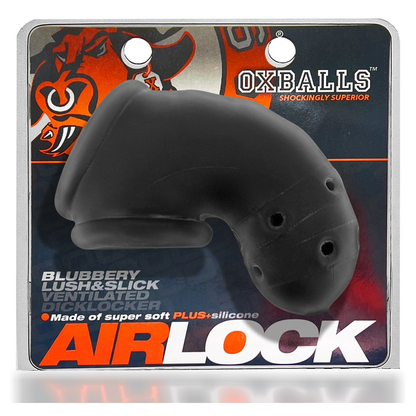 OXBALLS AIRLOCK - Premium Air-lite Vented Chastity PLUS+SILICONE