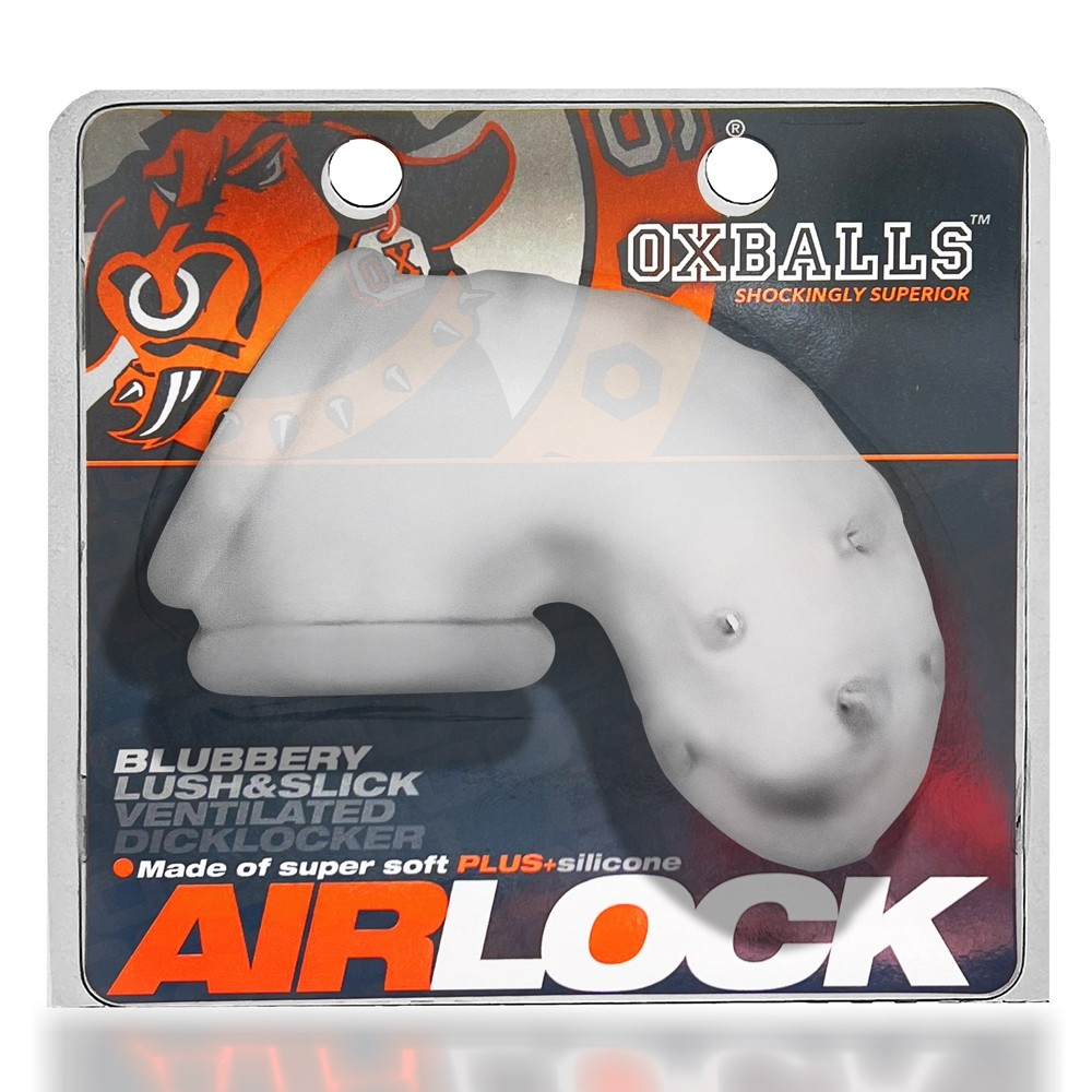 OXBALLS AIRLOCK - Premium Air-lite Vented Chastity PLUS+SILICONE