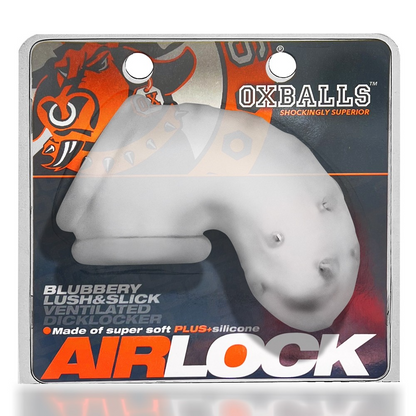 OXBALLS AIRLOCK - Premium Air-lite Vented Chastity PLUS+SILICONE