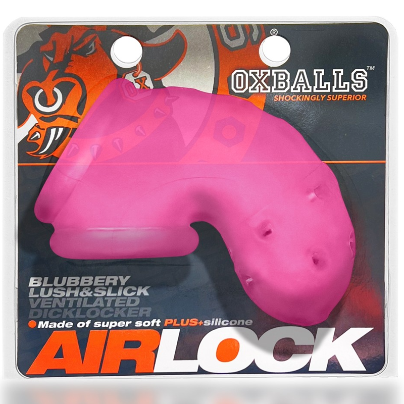 OXBALLS AIRLOCK - Premium Air-lite Vented Chastity PLUS+SILICONE
