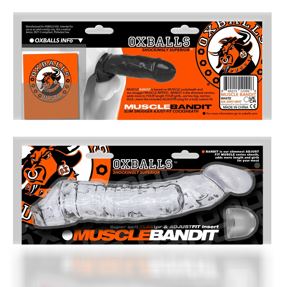 OXBALLS MUSCLE BANDIT - Slimmest Muscle Cocksheath