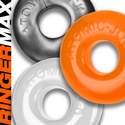 OXBALLS RINGER MAX Cockring 3-Pack - Stretchy FLEXtpr Set