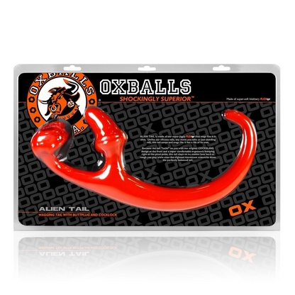 OXBALLS ALIEN TAIL - Premium Butt Plug + Sling SuperFLEXtpr