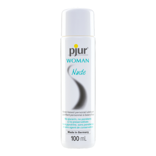 pjur® WOMAN Nude - Lubricante a base de agua para pieles sensibles 