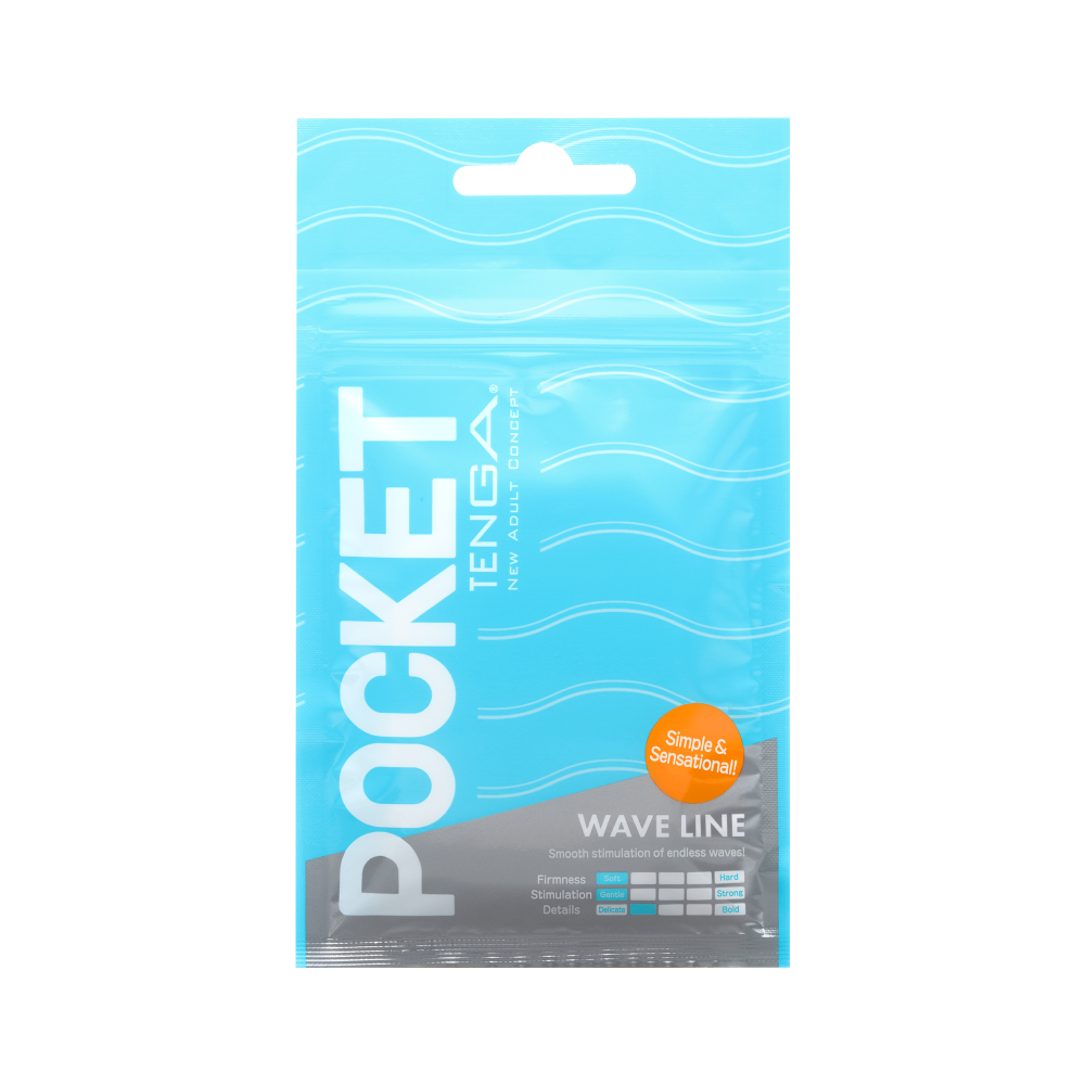 Tenga POCKET - Masturbador Desechable Ultraportátil 6 Texturas Únicas 