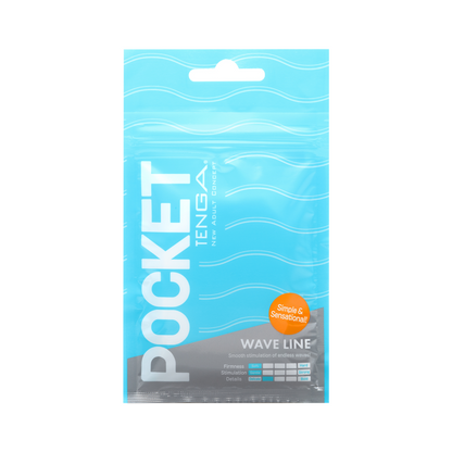 Tenga POCKET - Masturbador Desechable Ultraportátil 6 Texturas Únicas 