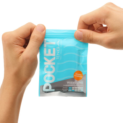 Tenga POCKET - Masturbador Desechable Ultraportátil 6 Texturas Únicas 