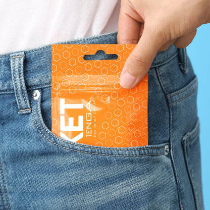 Tenga POCKET - Masturbador Desechable Ultraportátil 6 Texturas Únicas 