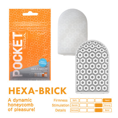 Tenga POCKET - Masturbador Desechable Ultraportátil 6 Texturas Únicas 