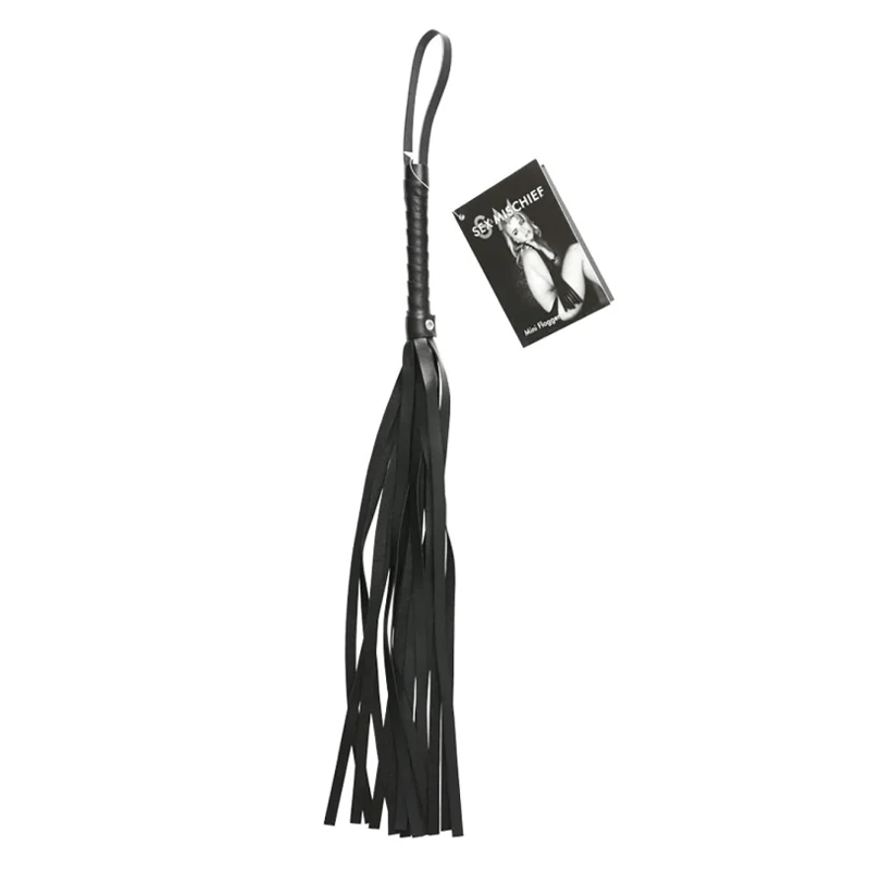Sex & Mischief - Mini Faux Leather Flogger - PlayLoveToys