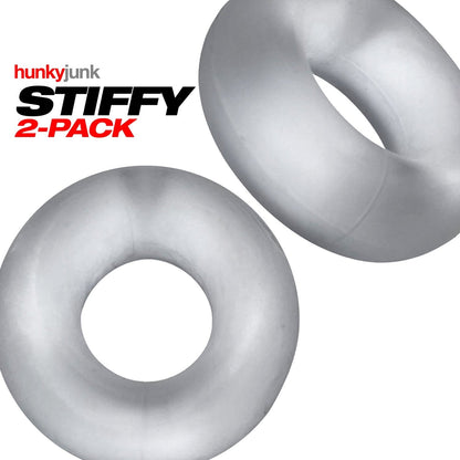 Anillos para el pene Hunkyjunk STIFFY (paquete de 2) 