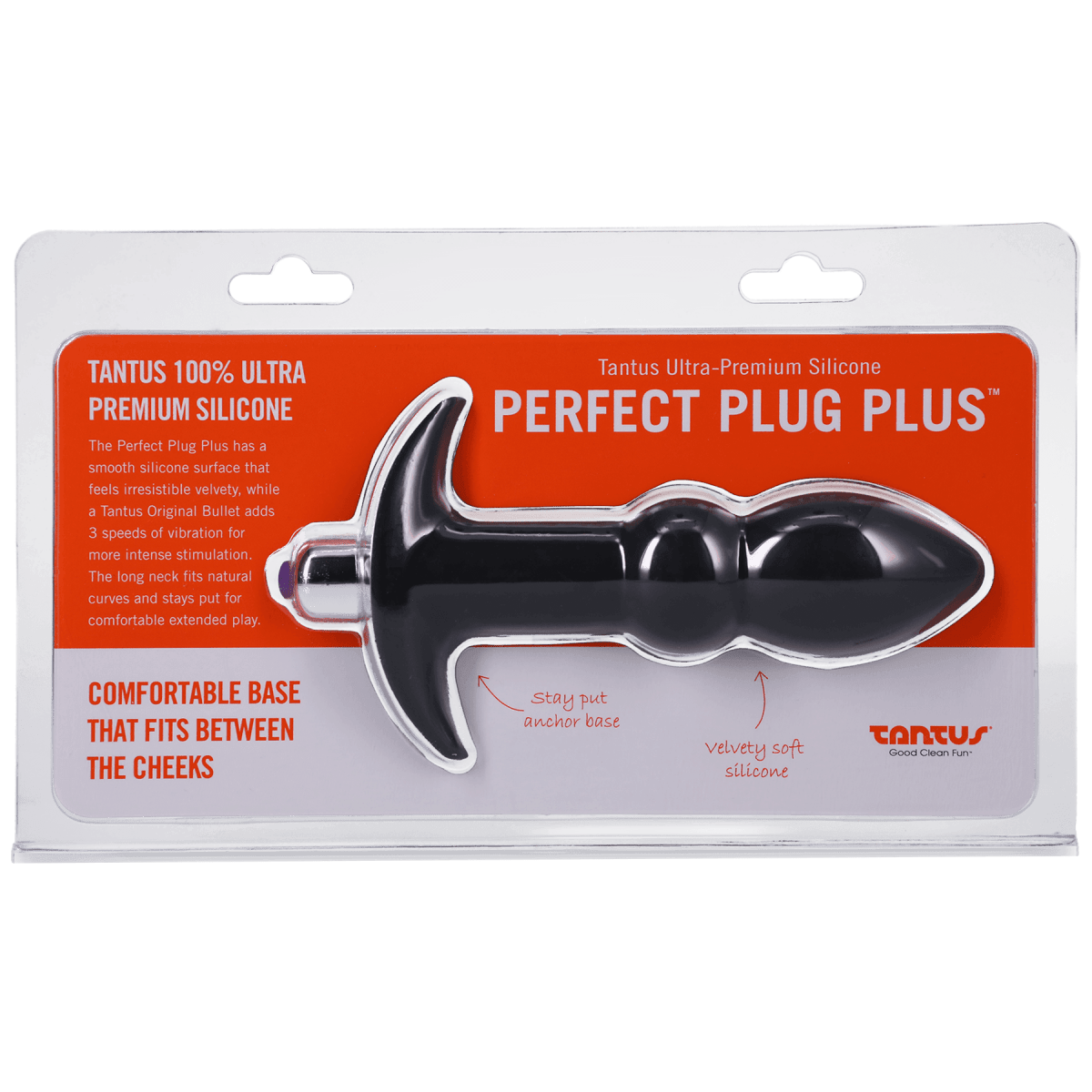 Tantus - Tantus Perfect Plug Plus Vibe - PlayLoveToys