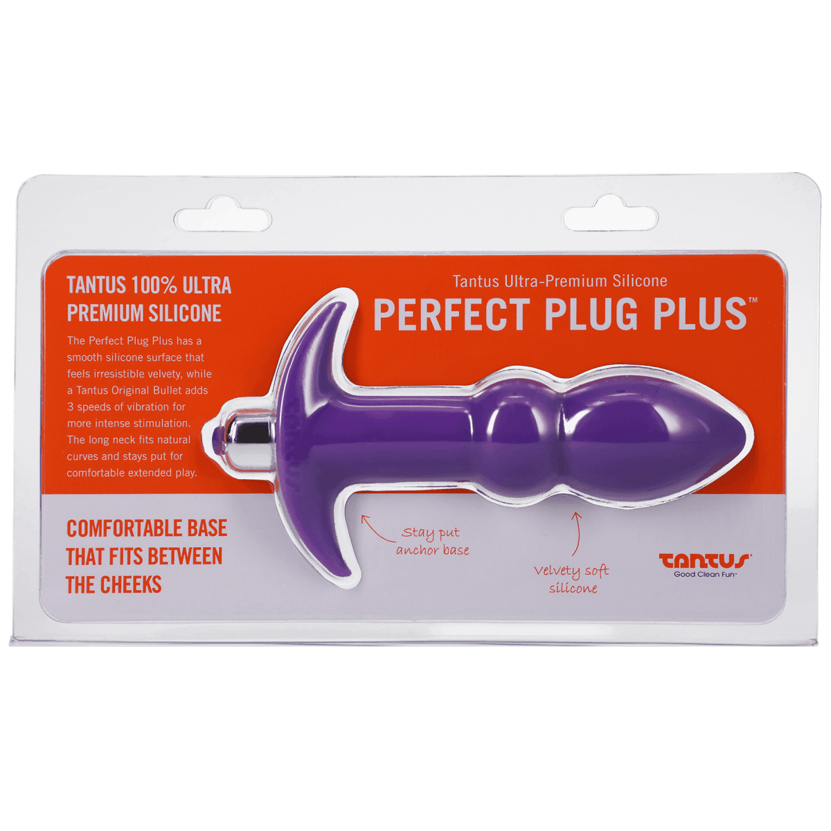 Tantus - Tantus Perfect Plug Plus Vibe - PlayLoveToys