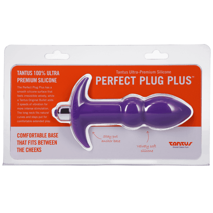 Tantus - Tantus Perfect Plug Plus Vibe - PlayLoveToys