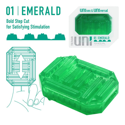 TENGA UNI - Universal Reversible Gemstone Masturbator