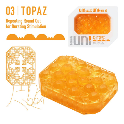 TENGA UNI - Universal Reversible Gemstone Masturbator