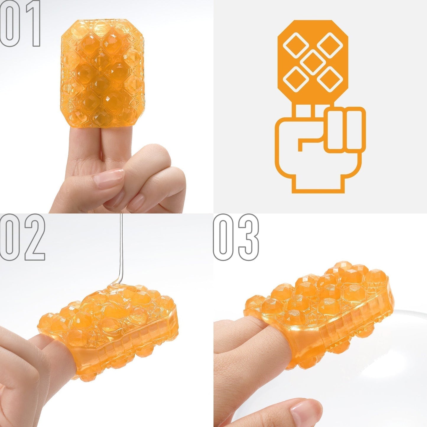 TENGA UNI - Universal Reversible Gemstone Masturbator