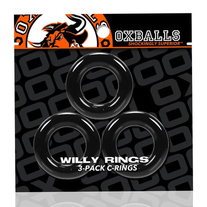 OXBALLS WILLY RINGS - 3-Pack Cockrings