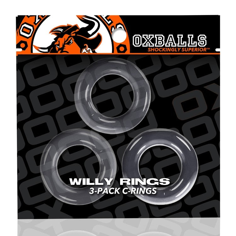 OXBALLS WILLY RINGS - 3-Pack Cockrings
