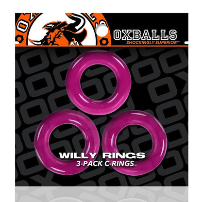 OXBALLS WILLY RINGS - 3-Pack Cockrings