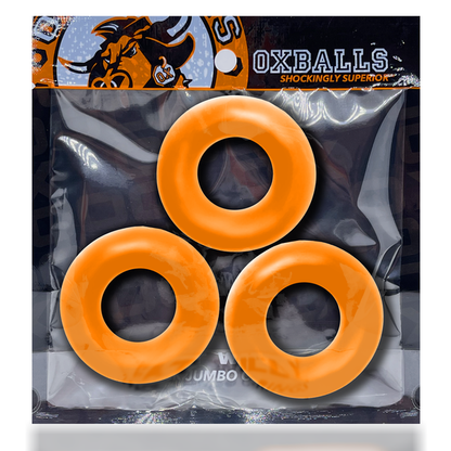 OXBALLS FAT WILLY 3-Pack Jumbo Cockrings