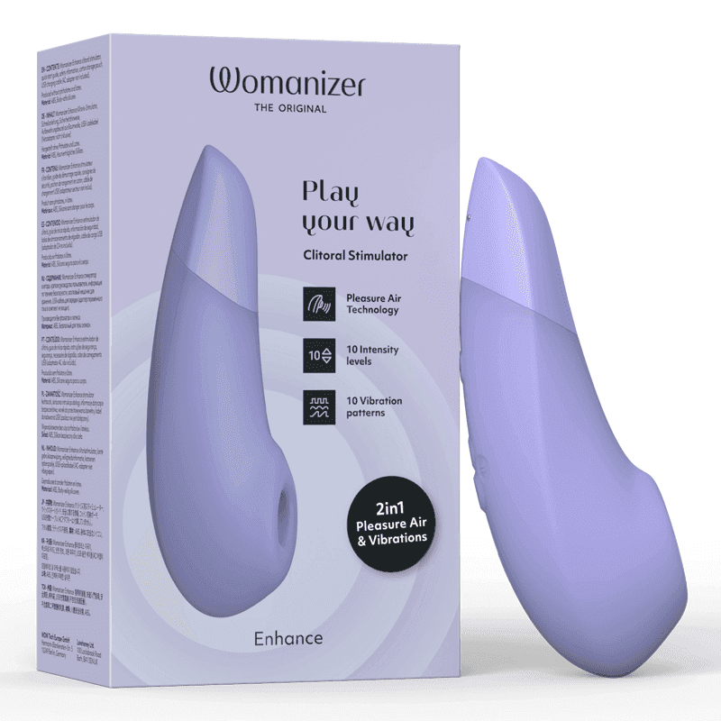 Womanizer - Enhance 2in1 Clitoral Stimulator - PlayLoveToys