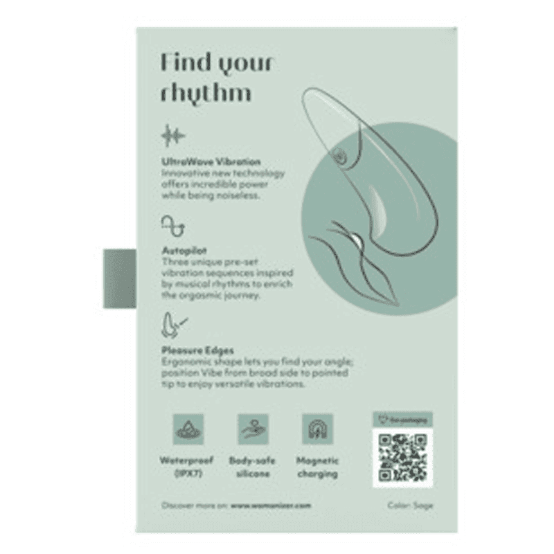 Womanizer - Womanizer Vibe - UltraWave Silence Clitoral Vibrator - PlayLoveToys