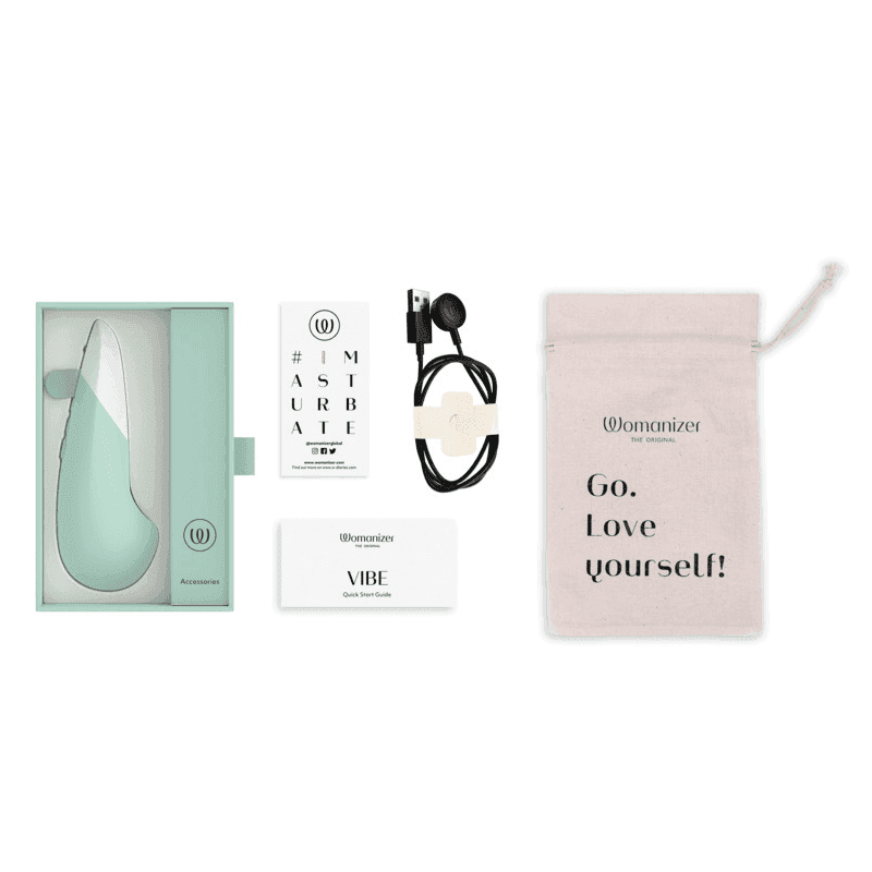 Womanizer - Womanizer Vibe - UltraWave Silence Clitoral Vibrator - PlayLoveToys