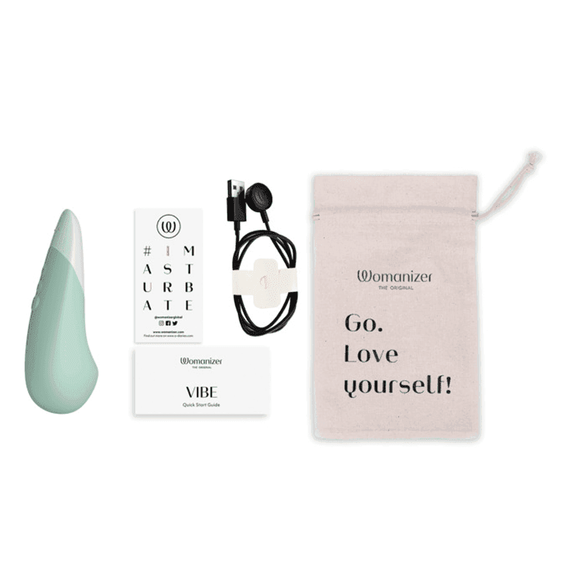 Womanizer - Womanizer Vibe - UltraWave Silence Clitoral Vibrator - PlayLoveToys