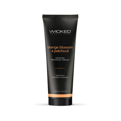 Orange Blossom + Patchouli Massage Cream 4oz PlayLoveToys