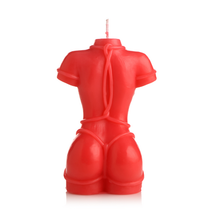 Bound Goddess Drip Candle - Red
